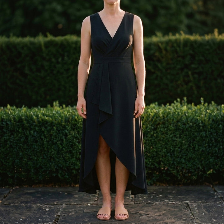 Willa Wrap Dress - Black