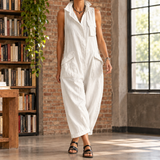 Shannon-Jade Utility Jumpsuit - Off White
