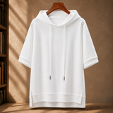 Spencer Cotton Hoodie - White