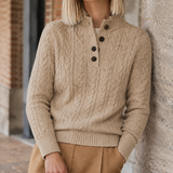 Anouk-Claire Cashmere Sweater - Khaki