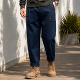 Dario Relaxed Cargo Pants - Blue