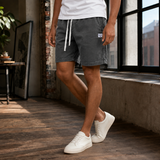 Caleb Slim Shorts - Dark Gray