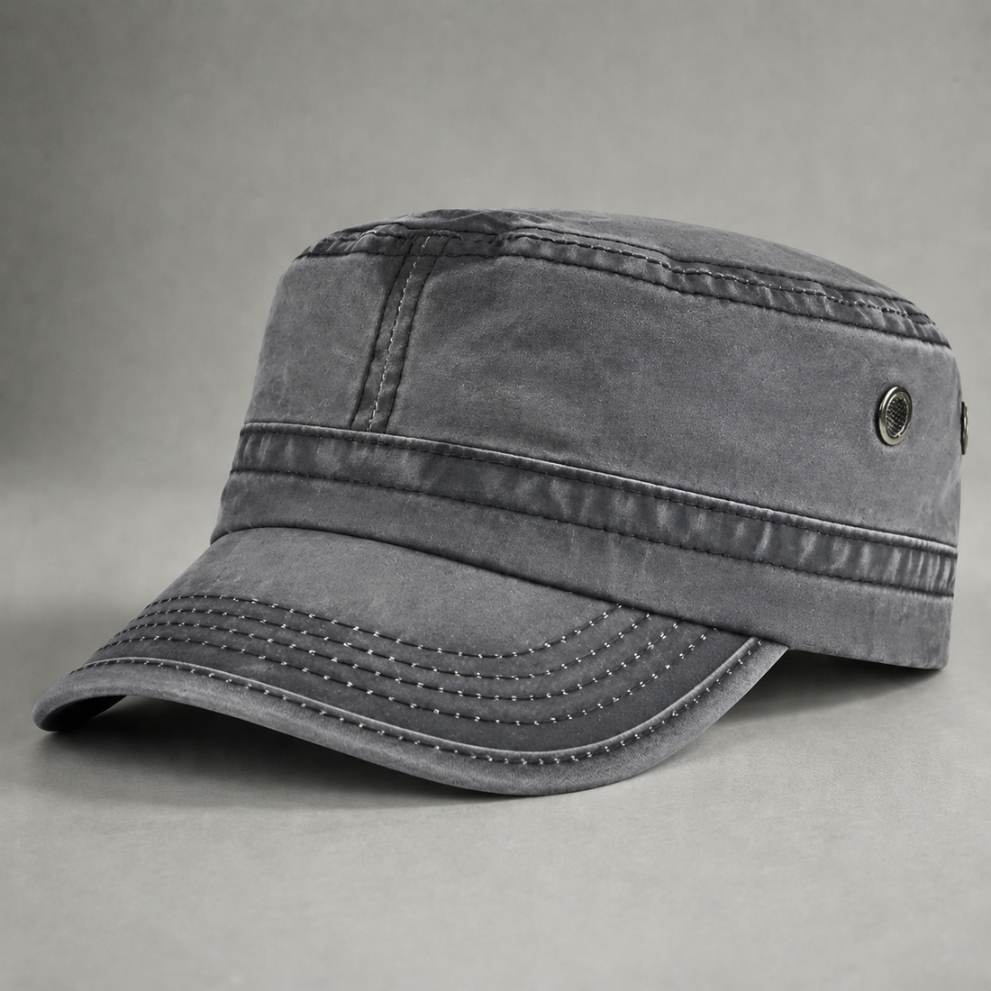 Thatcher Vintage Cadet Cap - Gray