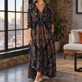 Navy Floral