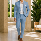 Dorian Tailored Suit - Light Blue