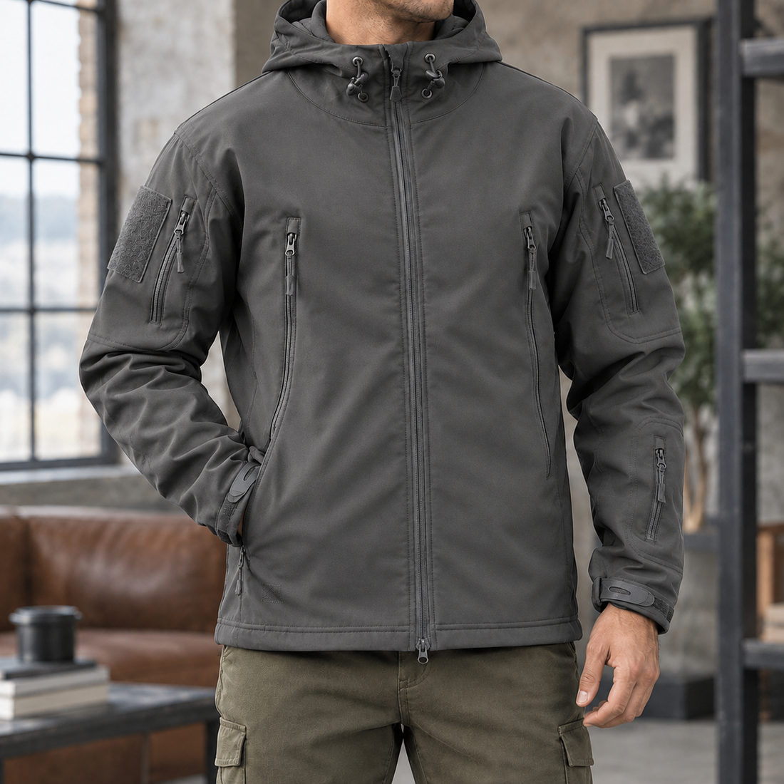 Hudson Tactical Jacket - Gray