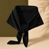 Chatsworth Wrap Cashmere Scarf - Black