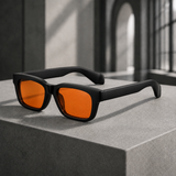Pascal Rectangular Sunglasses - Orange