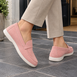 Fornari-Torino Suede Loafers - Pink