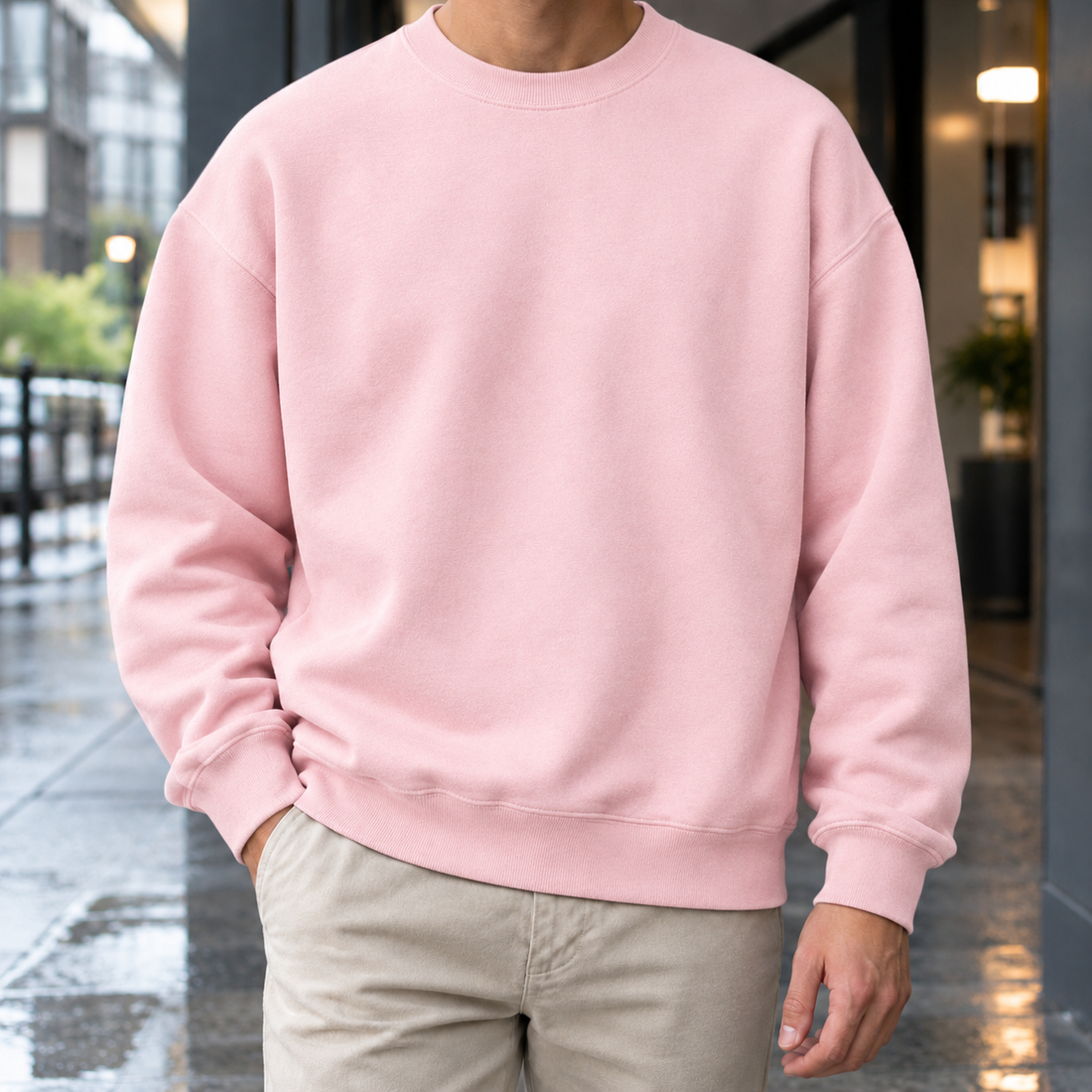 Nico Relaxed Sweatshirt - Pink