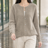 Carina-Mae Pocket Cardigan - Raw Camel