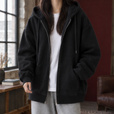 Lola-Hope Oversized Hoodie - Black