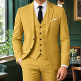 Vaughn Slim Fit Suit - Yellow