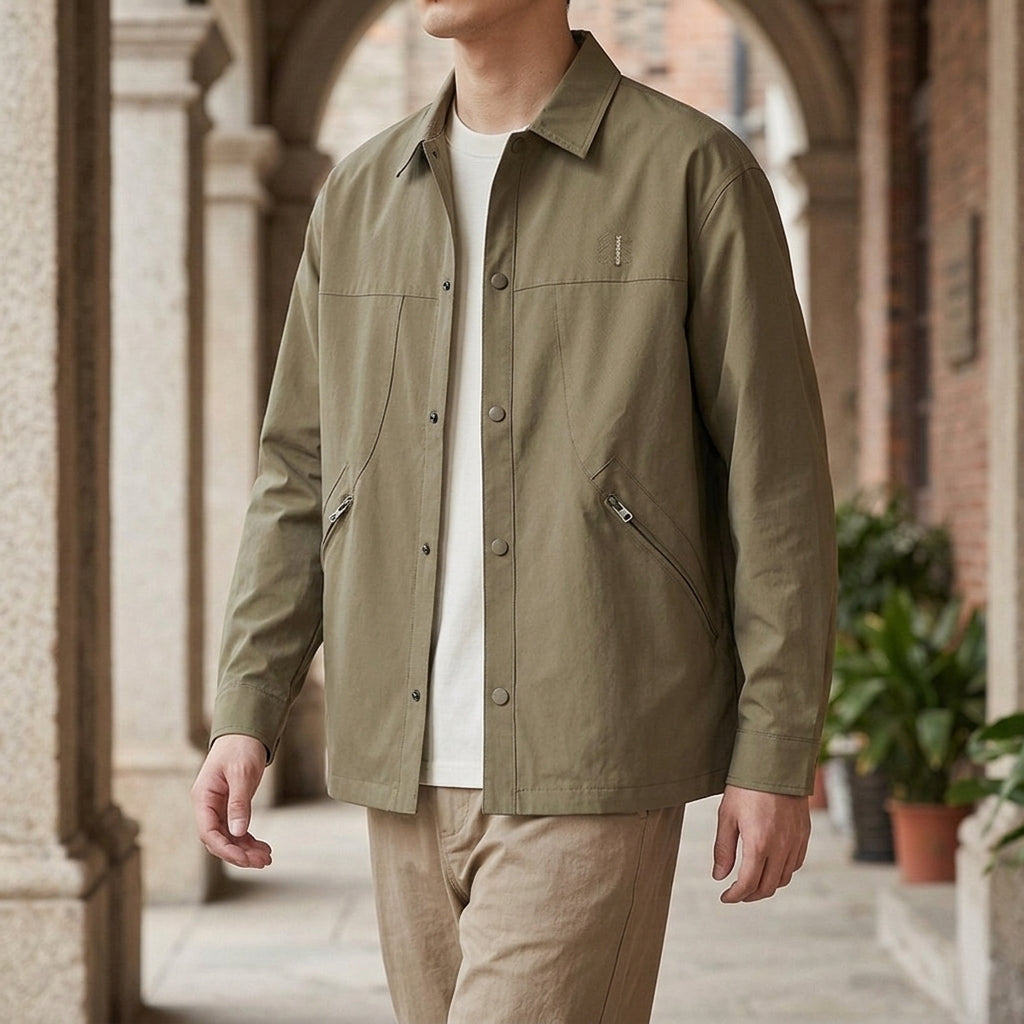 Wilder Utility Jacket - Khaki Green