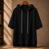 Spencer Cotton Hoodie - Black