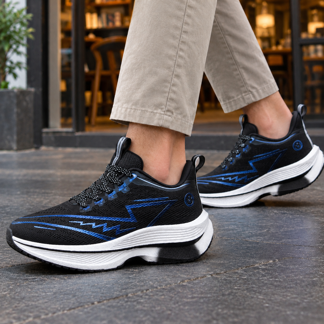 Barbaro Platform Sneakers - Black
