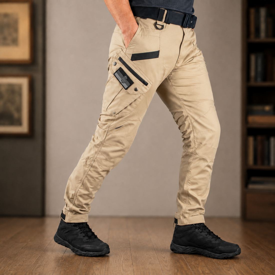 Jude Tactical Pants - Beige