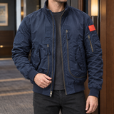 Lewis Pilot Jacket - Blue