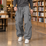 Wyatt Relaxed Cargo Pants - Gray