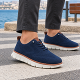 Fermo-Siena Knit Sneakers - Dark Blue