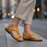 Alessia Walking Sandals - Yellow