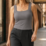 Bianca-Marie Support Tank Top - Taupe