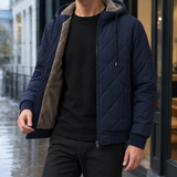 Austin Quilted Jacket - Dark Blue