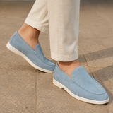 Vercelli Slip-On Loafers - Light Blue