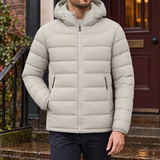 Sterling Hooded Jacket - Light Gray
