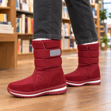 Pacelli-Vico Quilted Boots - Burgundy