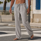 Wyatt Wide Leg Pants - Gray