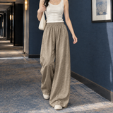 Kara-Kate Wide Leg Pants - Khaki