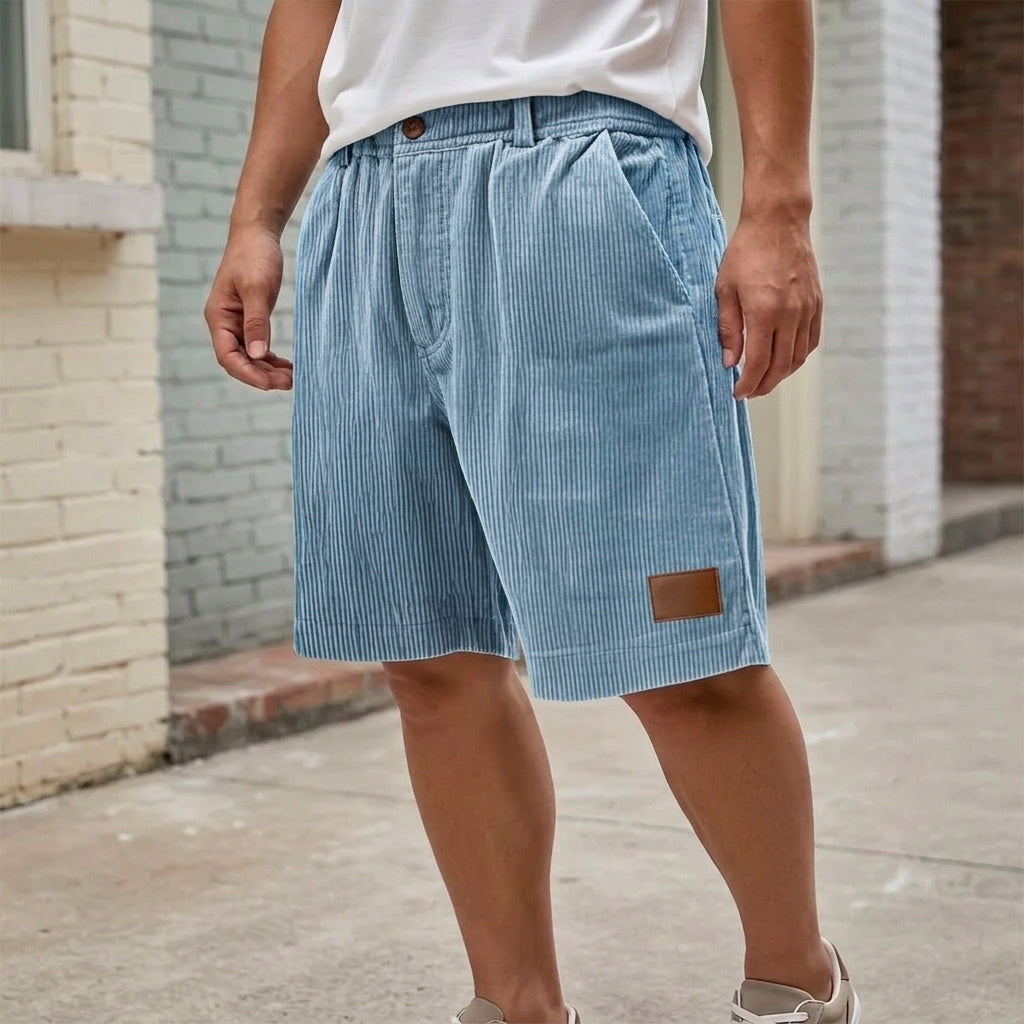Dorian Relaxed Shorts - Sky Blue