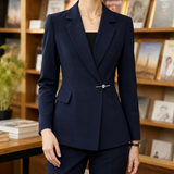 Katrina Tailored Blazer - Navy