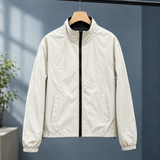 Lavinia-Sage Panelled Jacket - White