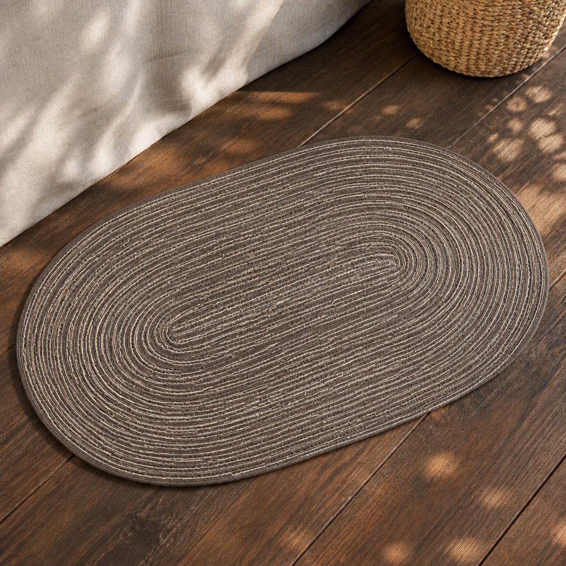 Hudson Textured Placemat - Coffee Brown