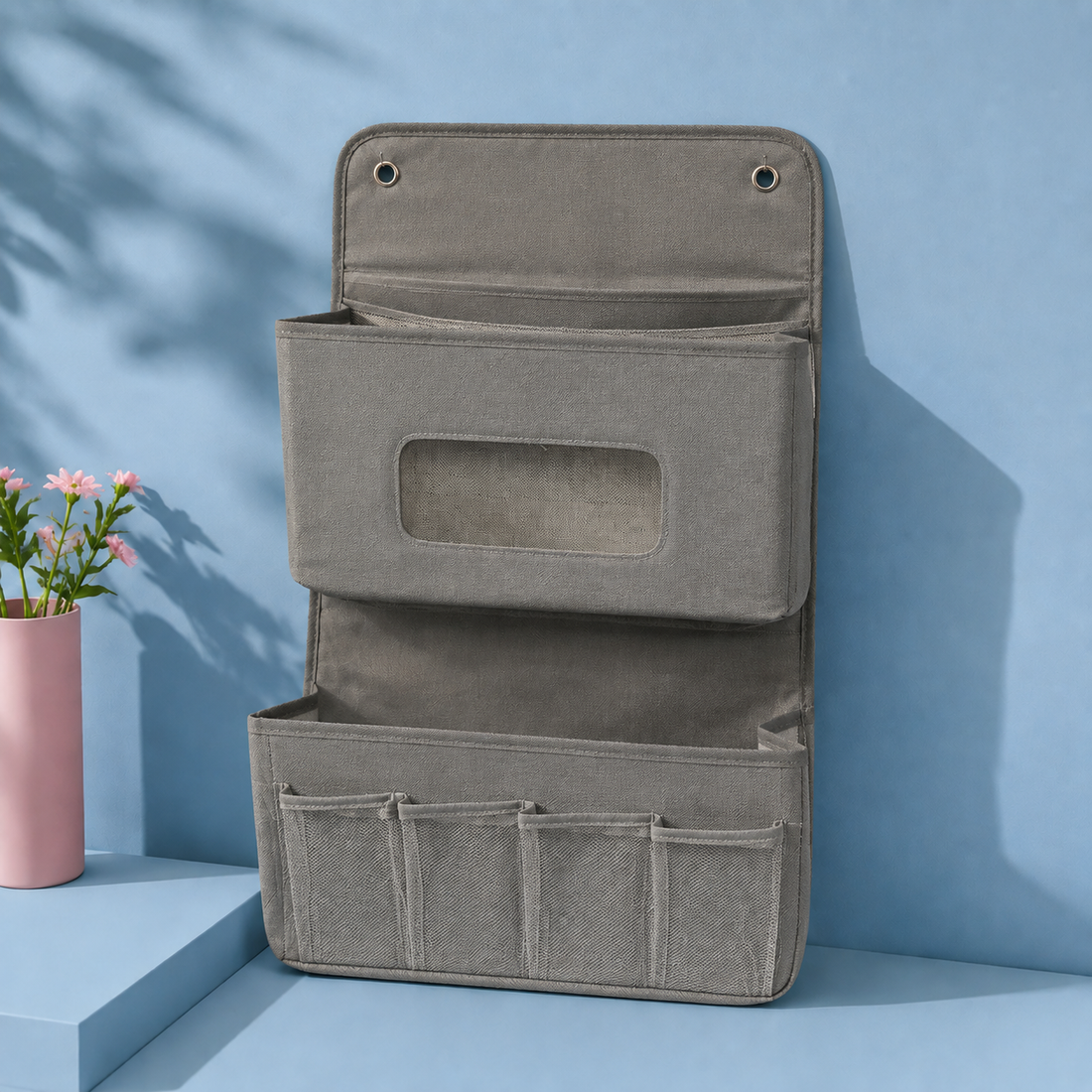 Wyatt Tiered Wall Organizer - Gray