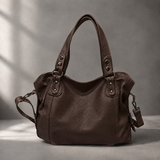 Marconi Rivet Hobo Bag - Brown
