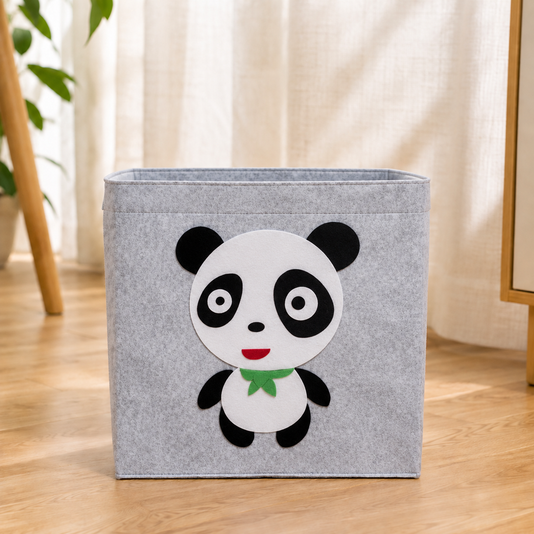 Carter Felt Storage Basket - Panda
