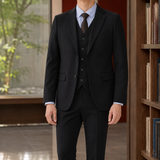 Theodric Tailored Suit - Black