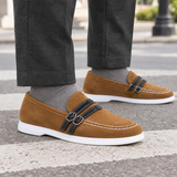 Carrera-Como Suede Loafers - Tan