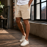 Caleb Slim Shorts - Abricot