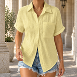 Mirabel Textured Shirt - Yellow