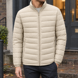 Oliver Puffer Jacket - Light Porcelain Rice