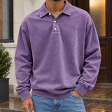 Oliver Relaxed Polo - Purple