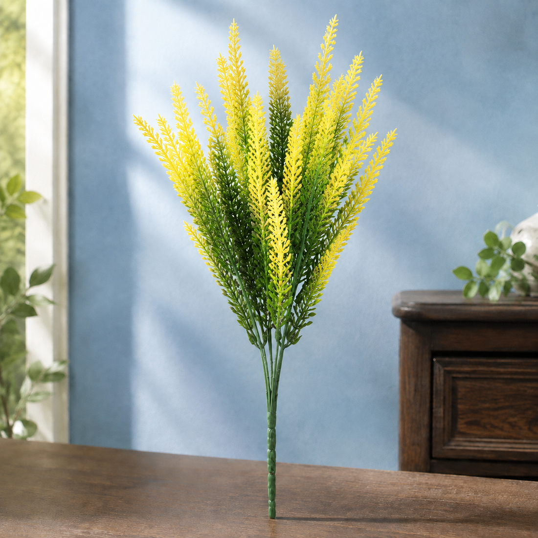 Austin Artificial Lavender Stems - Yellow