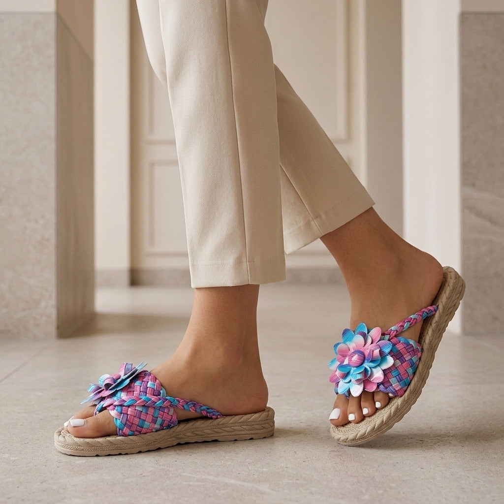 Moretti Knit Platform Sneakers - Lzt5380a3-blre