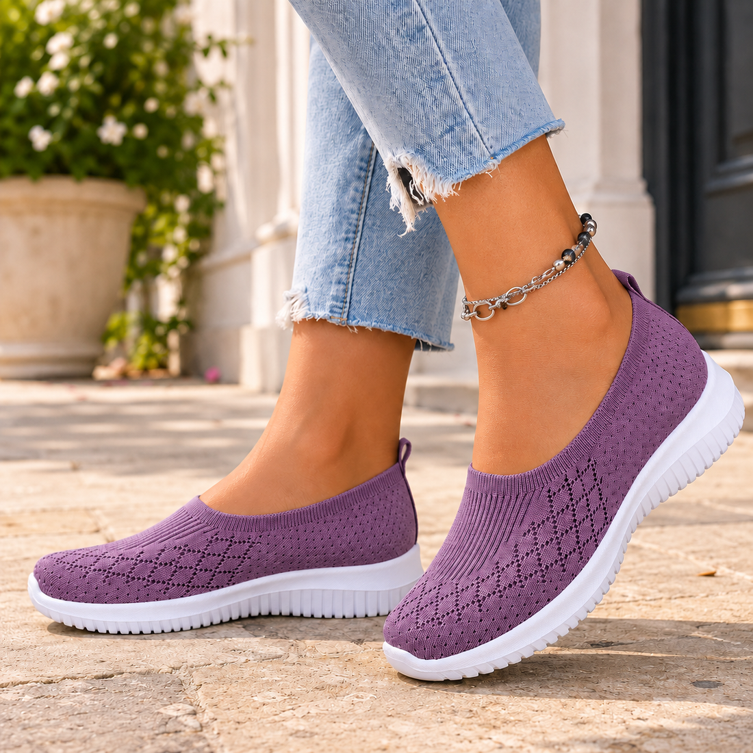Bandini Orthopedic Sneakers - Purple