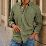 Dorian Chambray Shirt - Green
