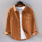 Montreal Pocket Shirt - Rust